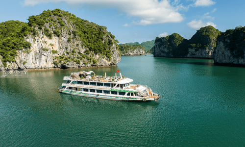 Tour du thuyền Serenity 5 sao thăm vịnh Lan Hạ 1 ngày