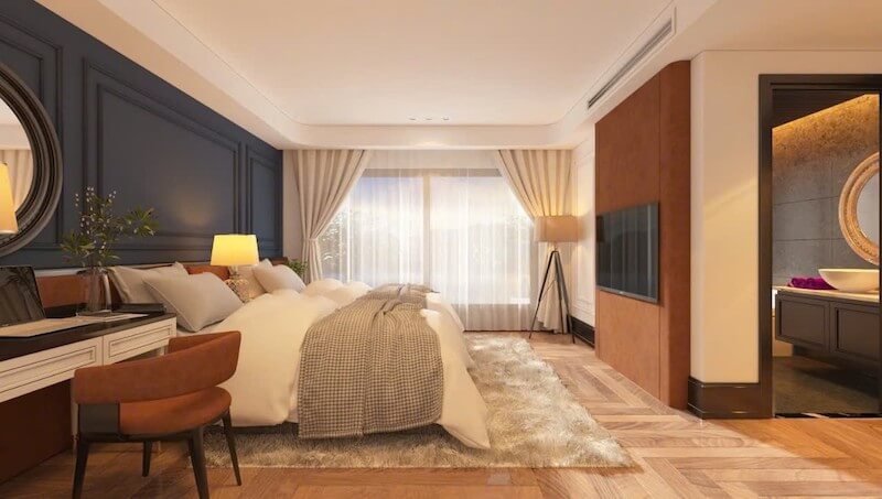 Phòng Ocean Balcony Half View 1