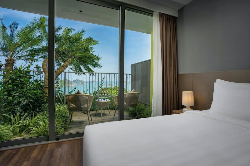 Phòng Deluxe view biển Flamingo Resort