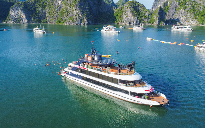 Top du thuyền 6 sao vịnh Lan Hạ 1 ng&agrave;y 12