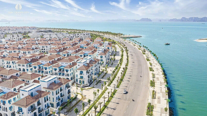 Đường ven biển thành phố Hạ Long