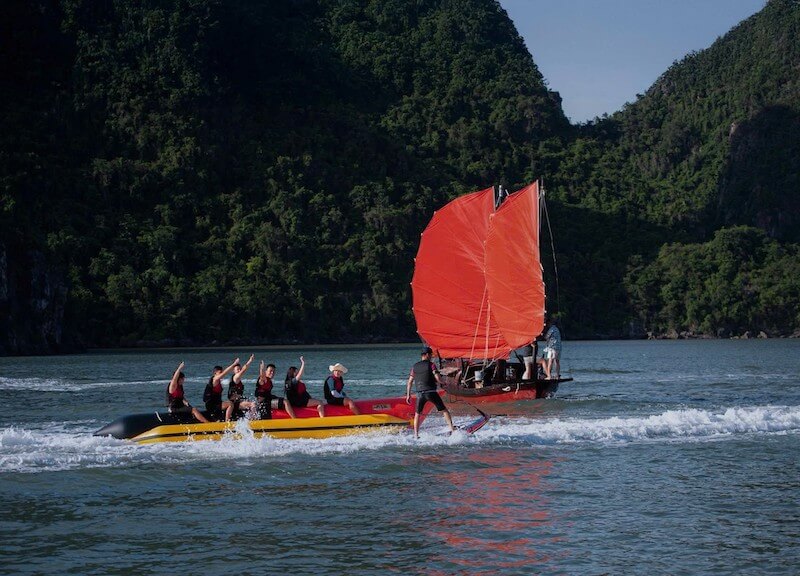 Tour cau mực vịnh Lan Hạ 2