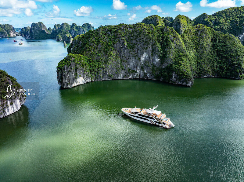 Top du thuyền 6 sao vịnh Lan Hạ 1 ng&agrave;y 6