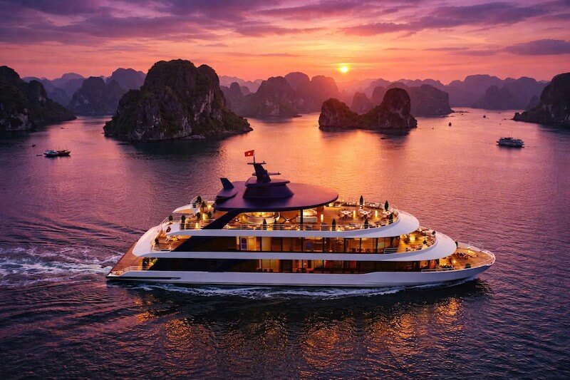 Du thuyền 6 sao vịnh Lan Hạ 